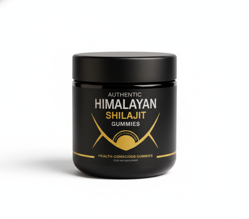 Gummies de Shilajit Puro do Himalaia 50G ⚡Energia Naturale, Focus Mentale e Vitalità